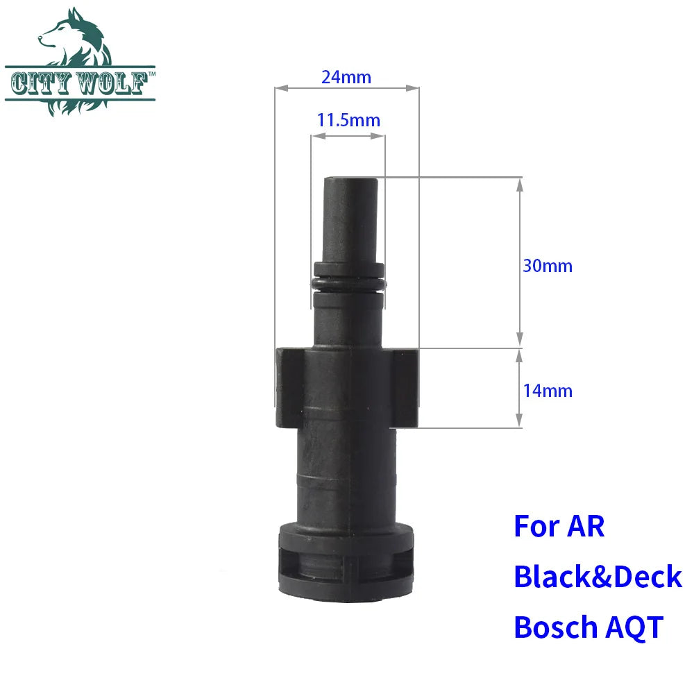 High Pressure Washer Spray Water Gun Snow Foam Lance  for AR Blue Clean Black&Decker Interskol Bosch AQT series Car Washer