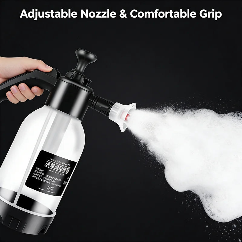 Car Wash Foam Spray Foam Sprayer Bottle Spray Gun Manual Air Pressure Water Jet Car Shampoo Snow Foam Air Pressure Spray Bottle