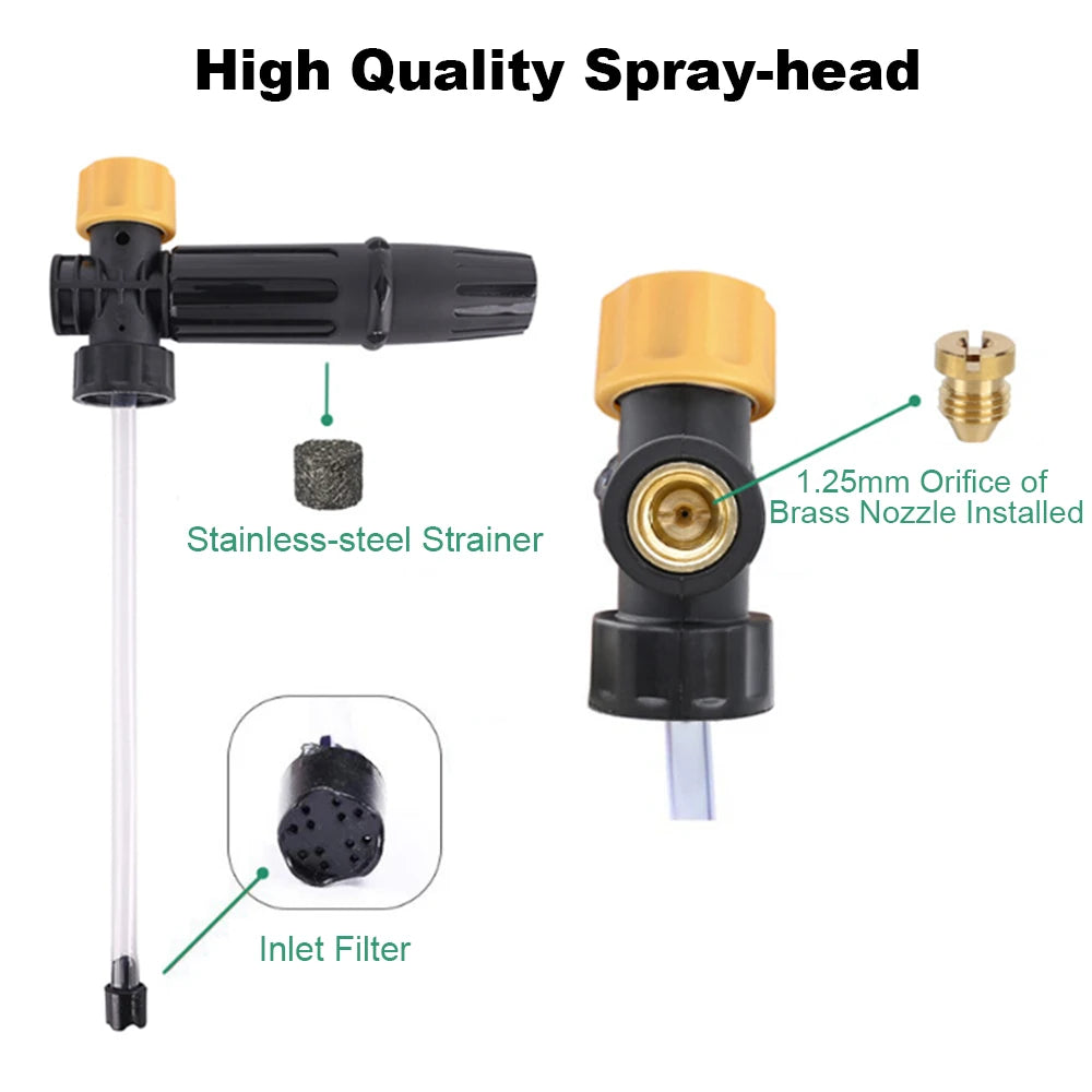 Foam Generator High Pressure Washer Car Wash Water Gun Foam Lance For Karcher Kranzle Interskol Elitech Huter Cleaning Tool