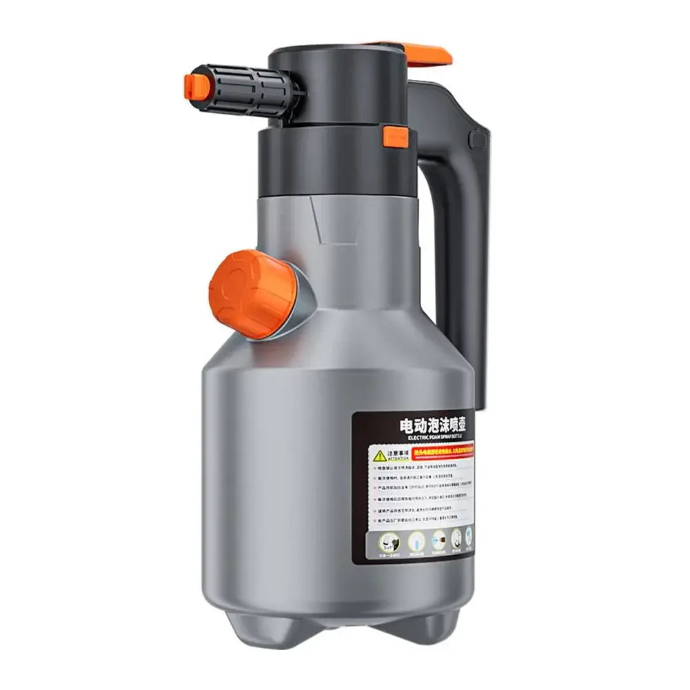Handheld Electric Foam Washer Rechargeable Snow Foam Spray Bottle High Pressure Foam Sprayer Durable Auto Washing Device