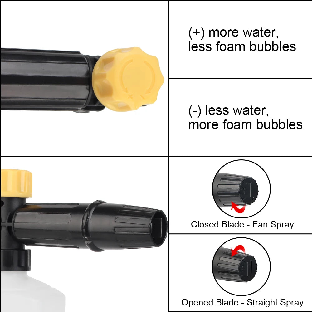 Foam Generator High Pressure Washer Car Wash Water Gun Foam Lance For Karcher Kranzle Interskol Elitech Huter Cleaning Tool