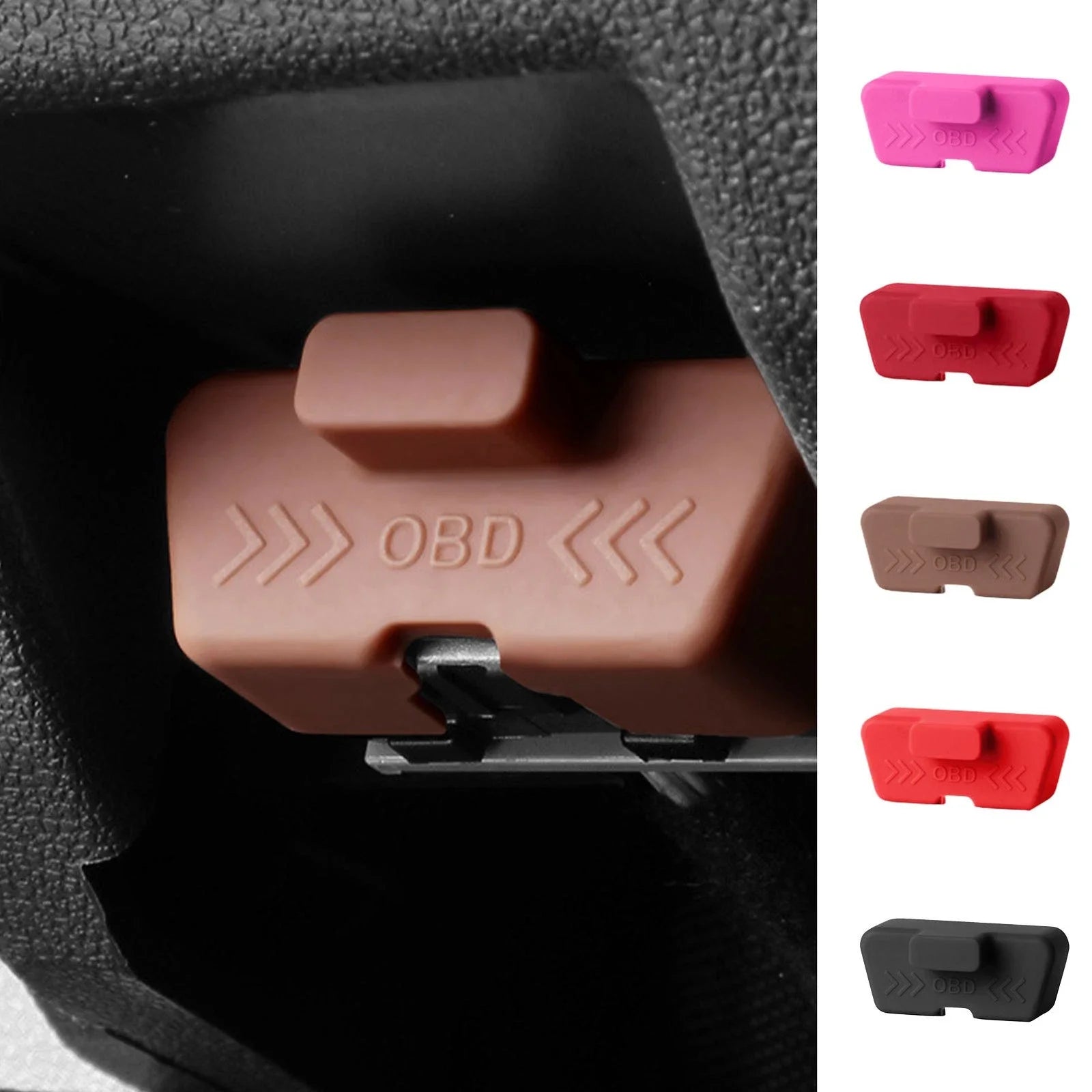 OBD Adapter Cable Protective Cover Diagnostic Interface Protection New Energy Retrofit Waterproof Cover OBD Protective Cover